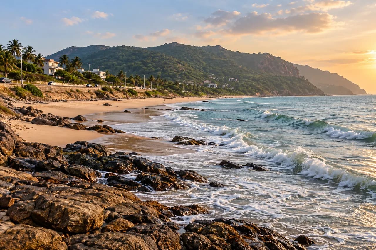 Illustrative beaches view for Sagar Nagar Beach
