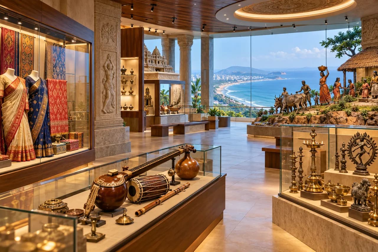 Illustrative museums view for Telugu Samskruthika Niketanam
