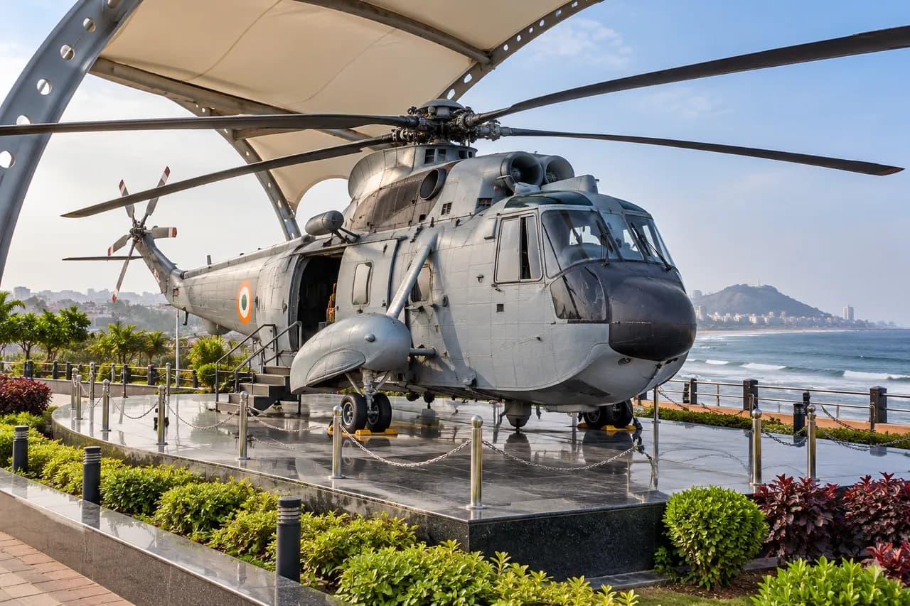 Illustrative museums view for UH-3H Helicopter Museum