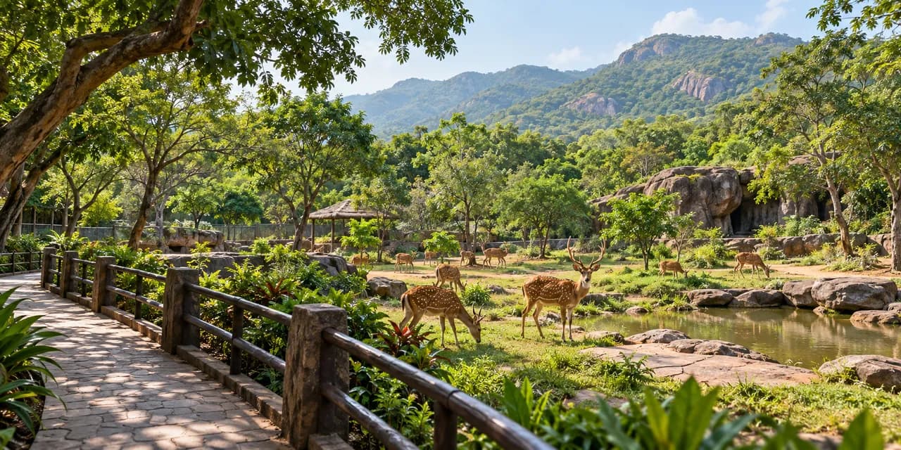 Illustrative family outings view for Indira Gandhi Zoological Park